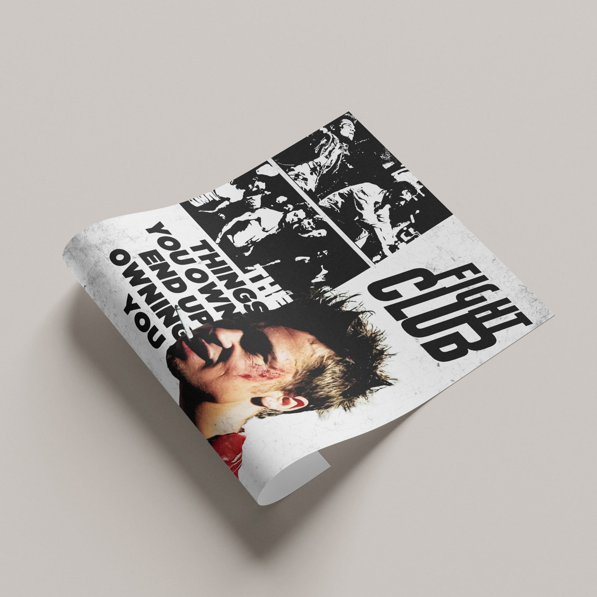 Fight Club A3 Poster
