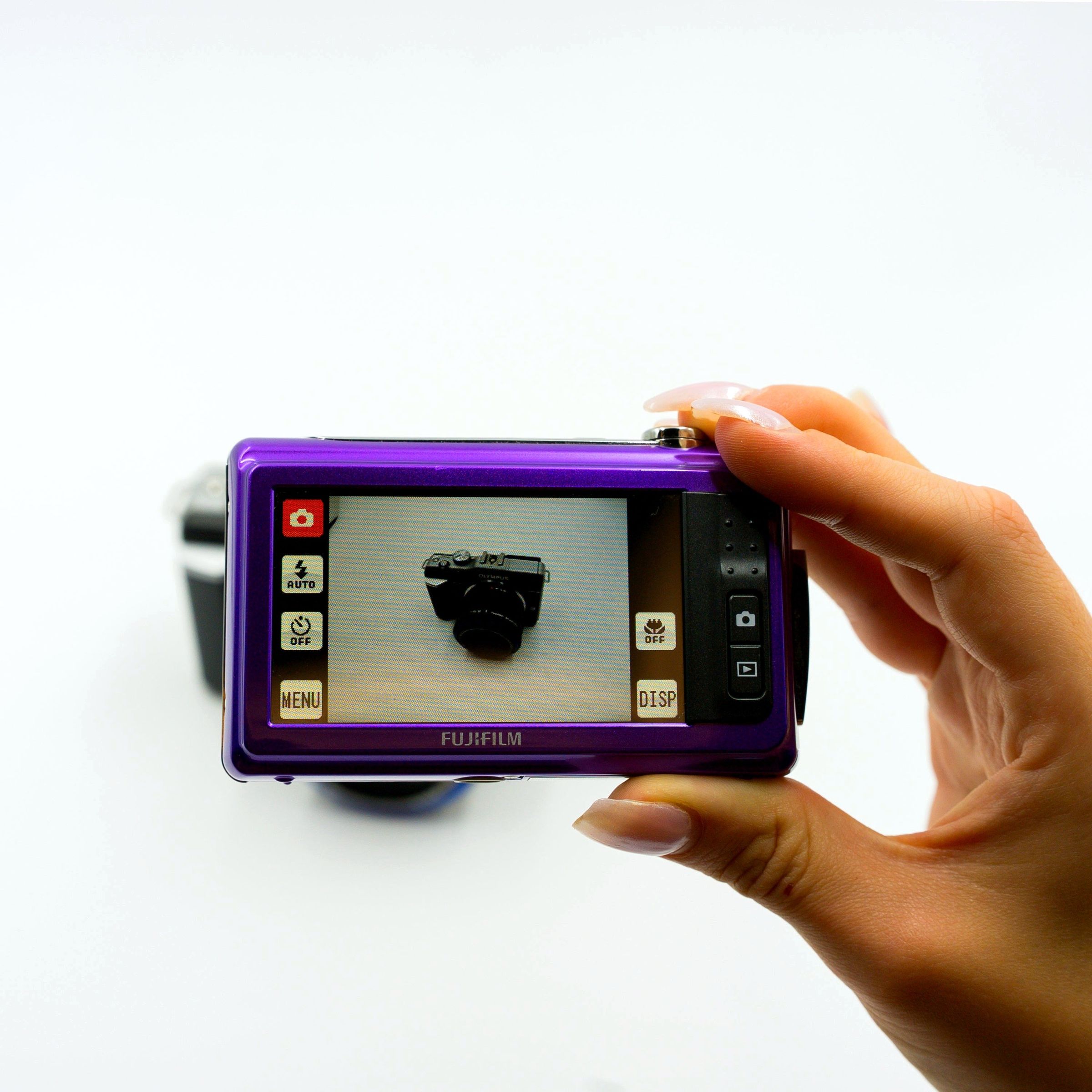 Fujifilm FinePix Z90 Purple 14MP CCD Camera | RetroCameraLand