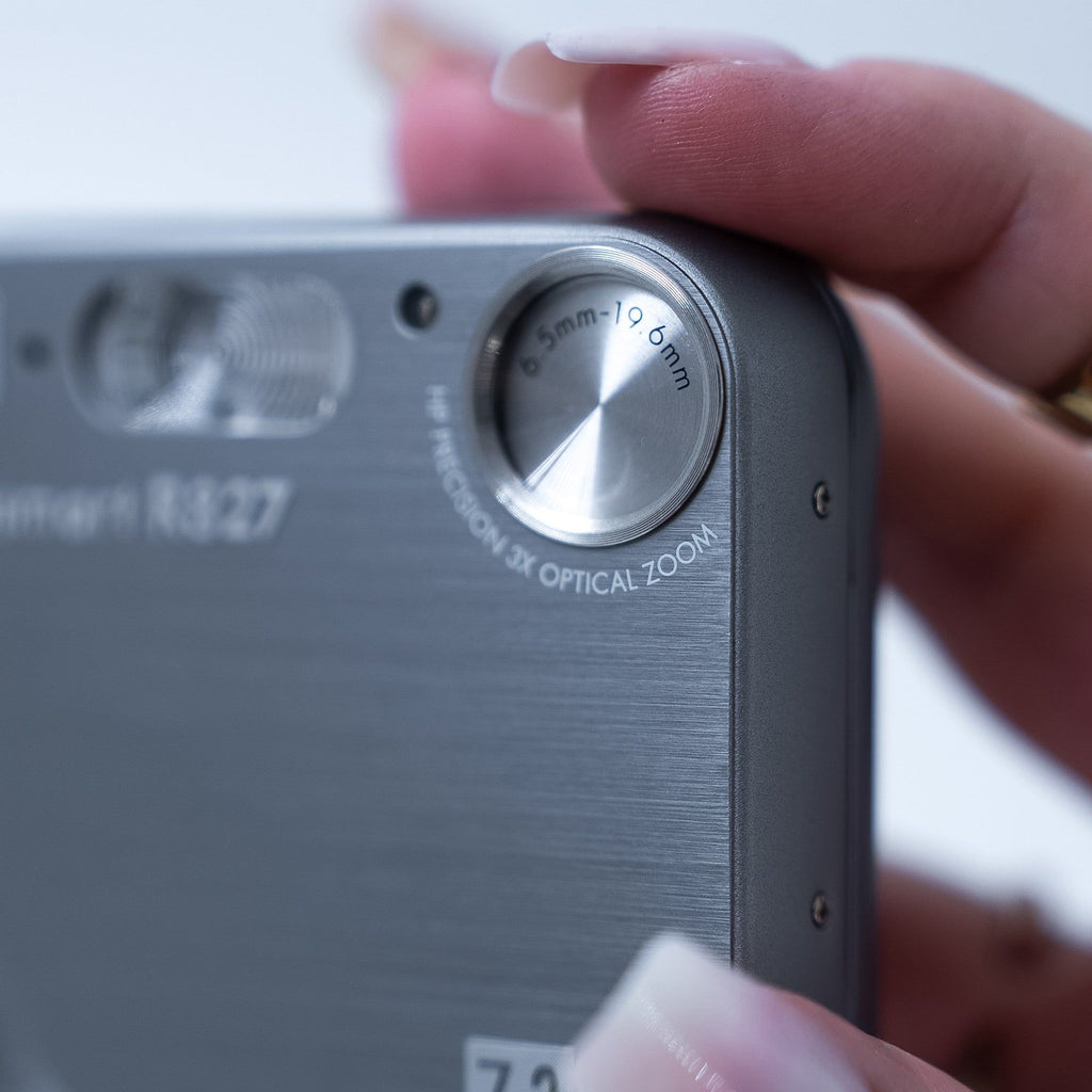 HP Photosmart R827 lens detayı | RetroCameraLand