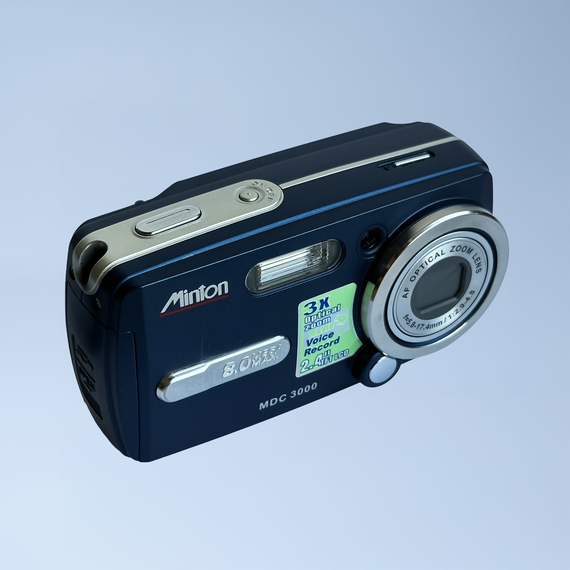 Minton MDC3000 üst görünüm | RetroCameraLand