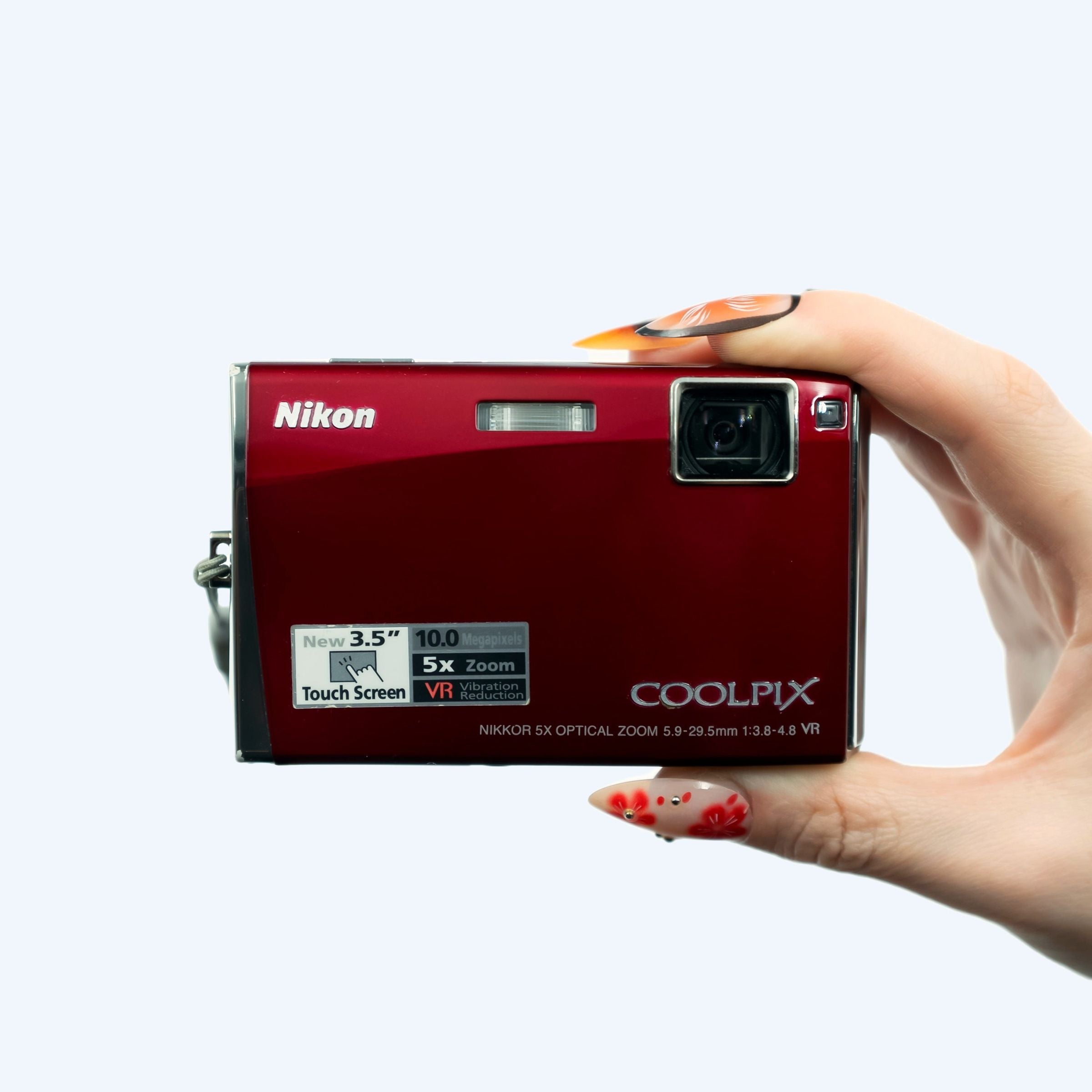 極上品【動作確認済】Nikon ニコン COOLPIX S60 レトロコンデジ Nikon Coolpix S60 レトロデジタルカメラ – Retro Camera Land