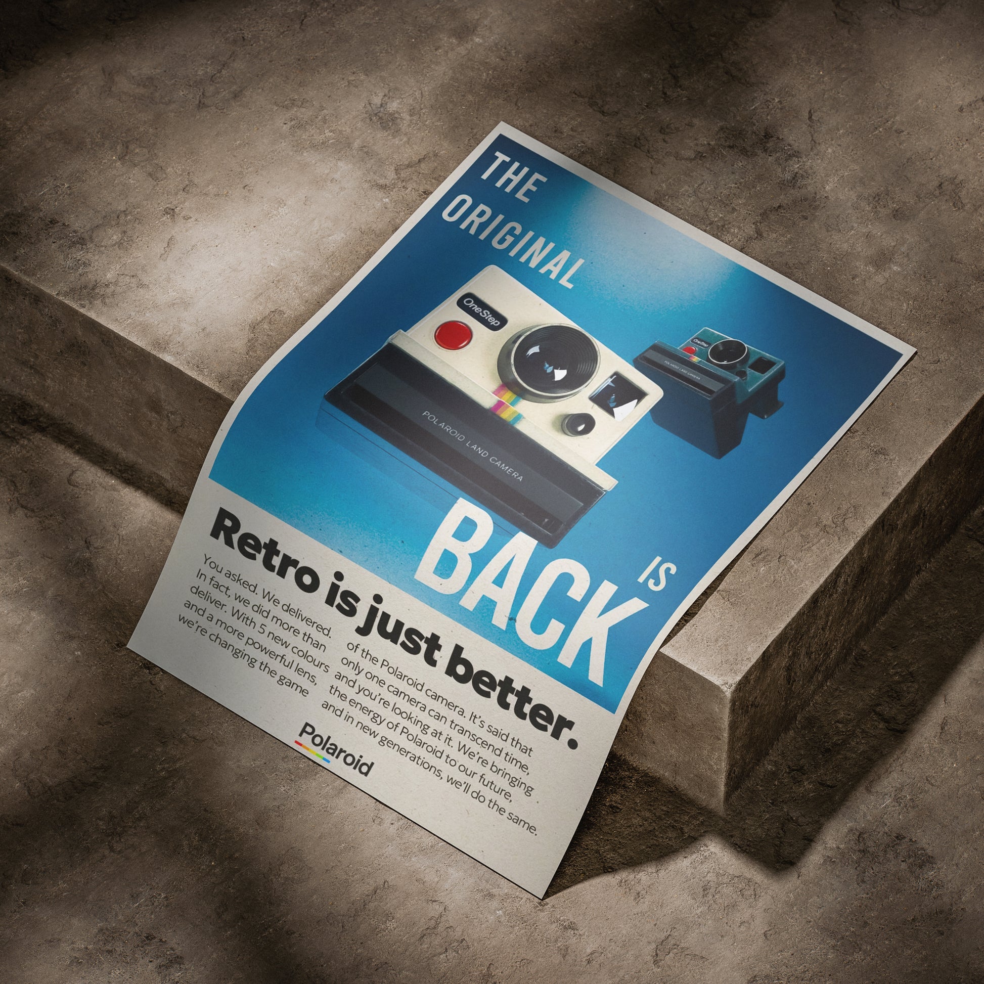 Polaroid Camera A3 Poster