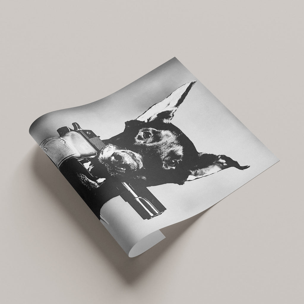 Dior Dog A3 Poster