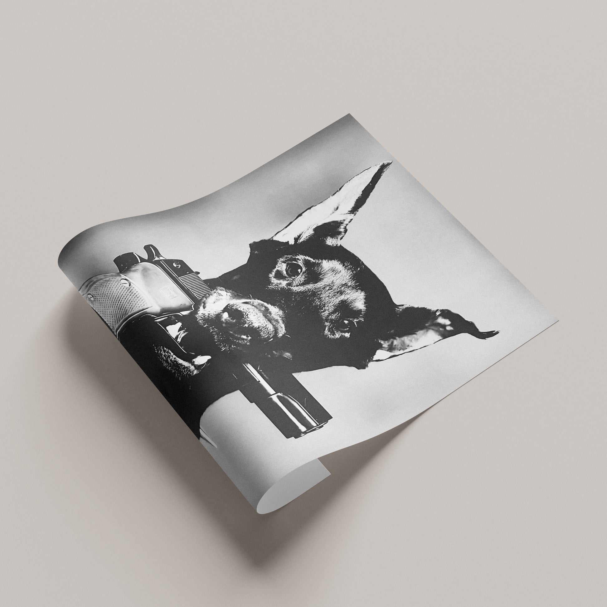 Dior Dog A3 Poster