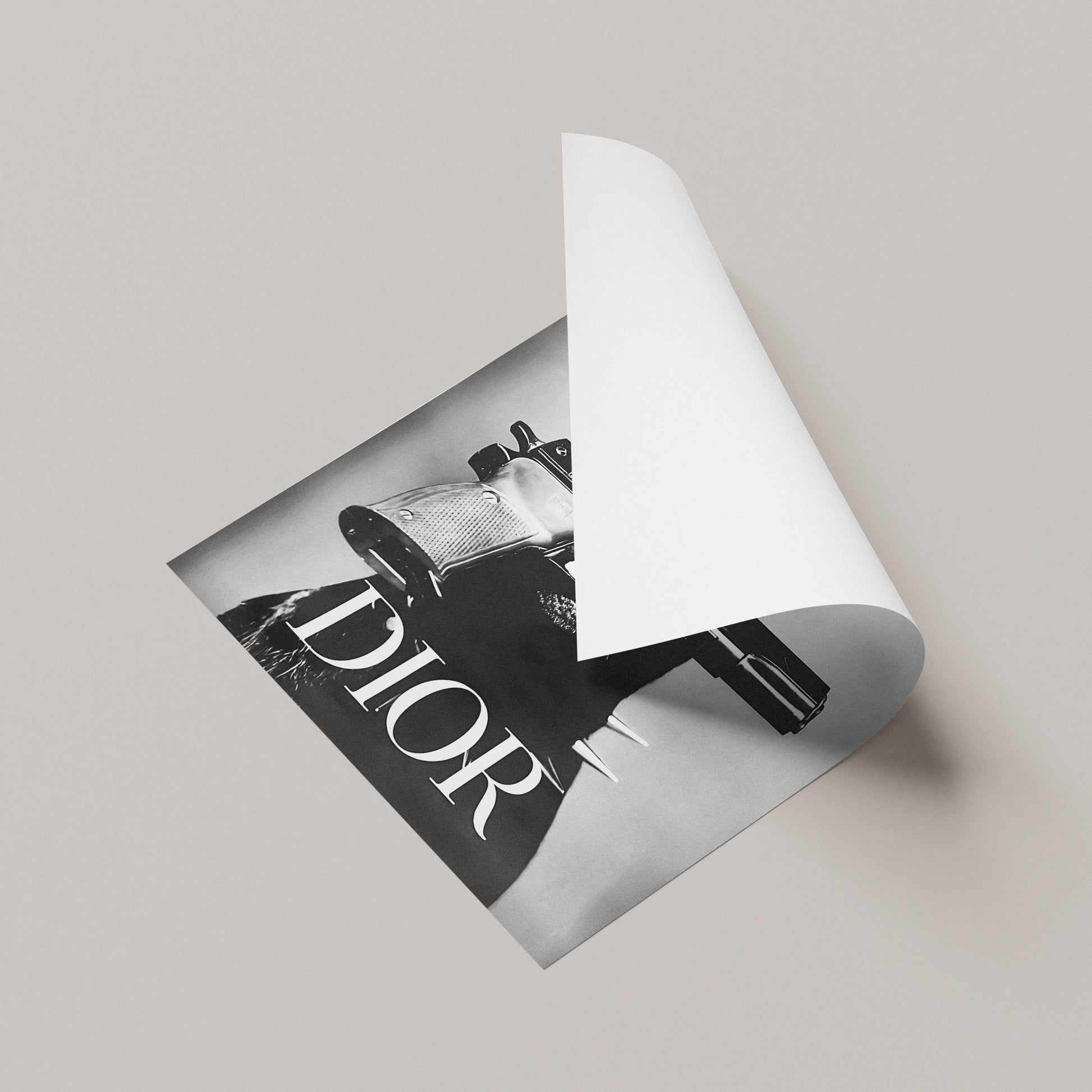 Dior Dog A3 Poster
