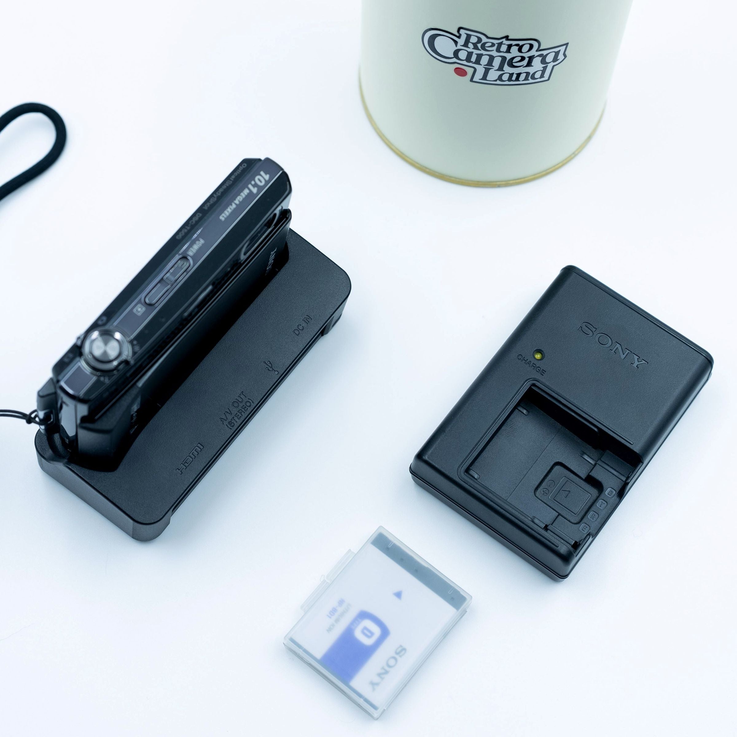 ソニー サイバーショット DSC-T500 レトロデジタルカメラ – Retro