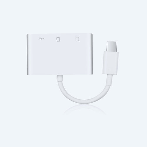 USB-C 3'ü 1 Arada Kart Okuyucu — SD / MicroSD / USB
